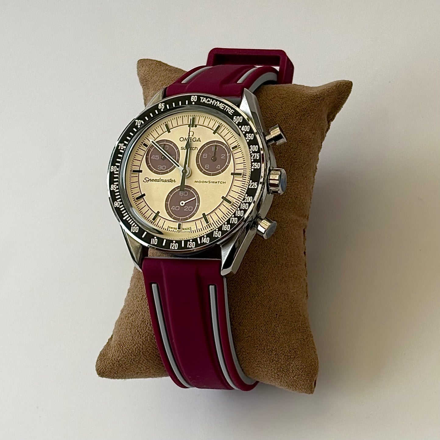 MoonMod Mission To Pluto Metal Moonswatch