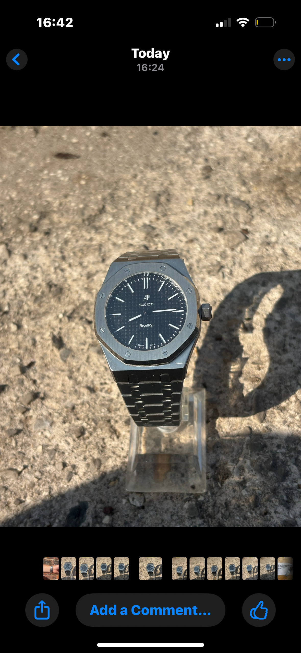 APxSwatch Steel case MOD