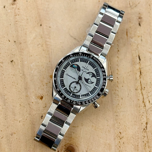 MoonMod Mission To Earthphase Metal Moonswatch