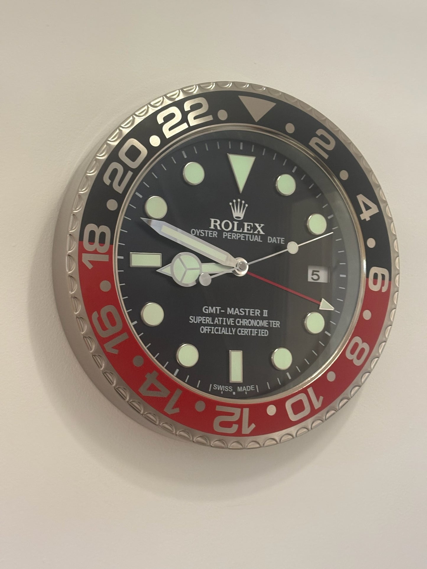 16710 “coke” GMT Wall Clock