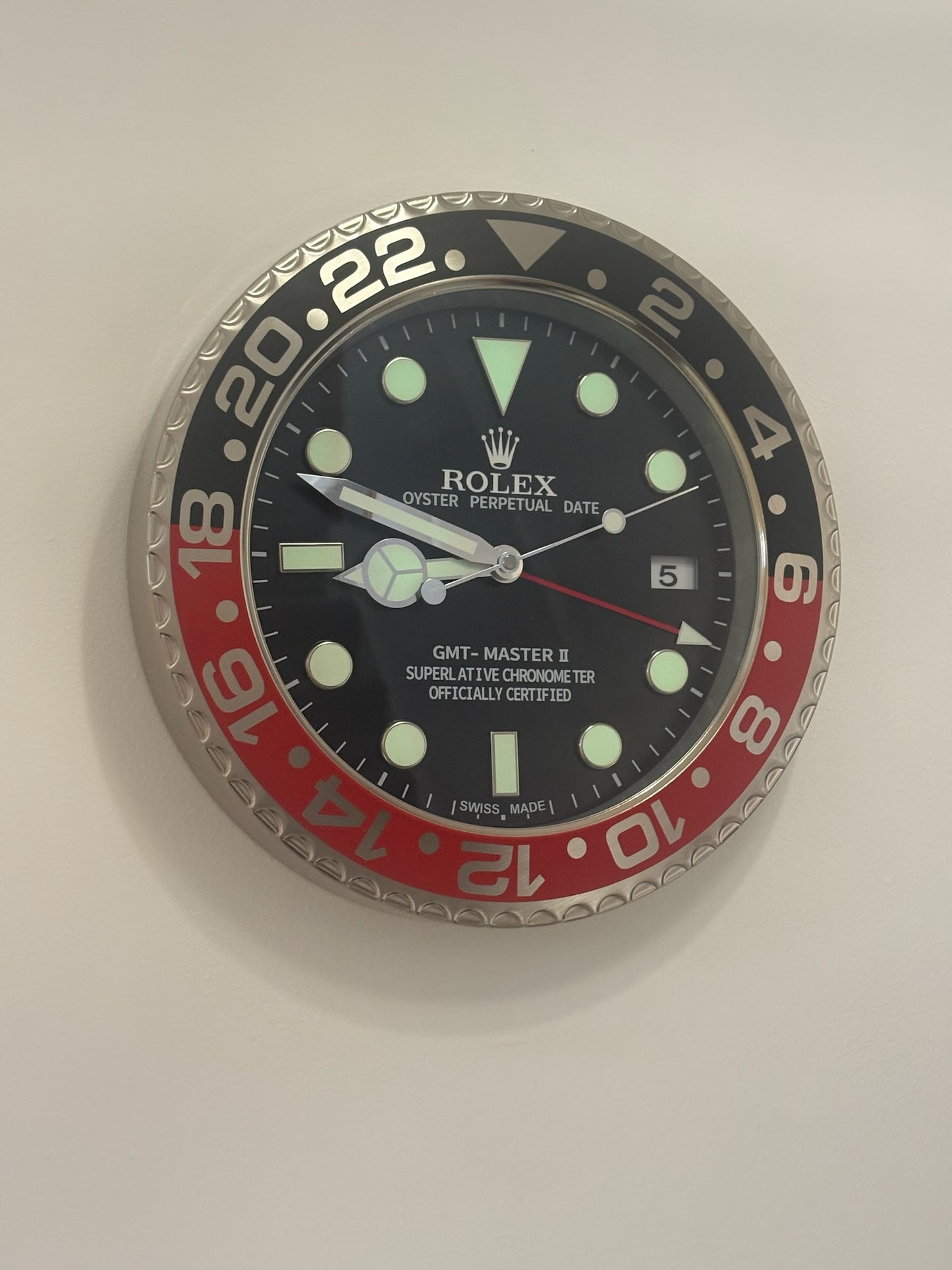 16710 “coke” GMT Wall Clock