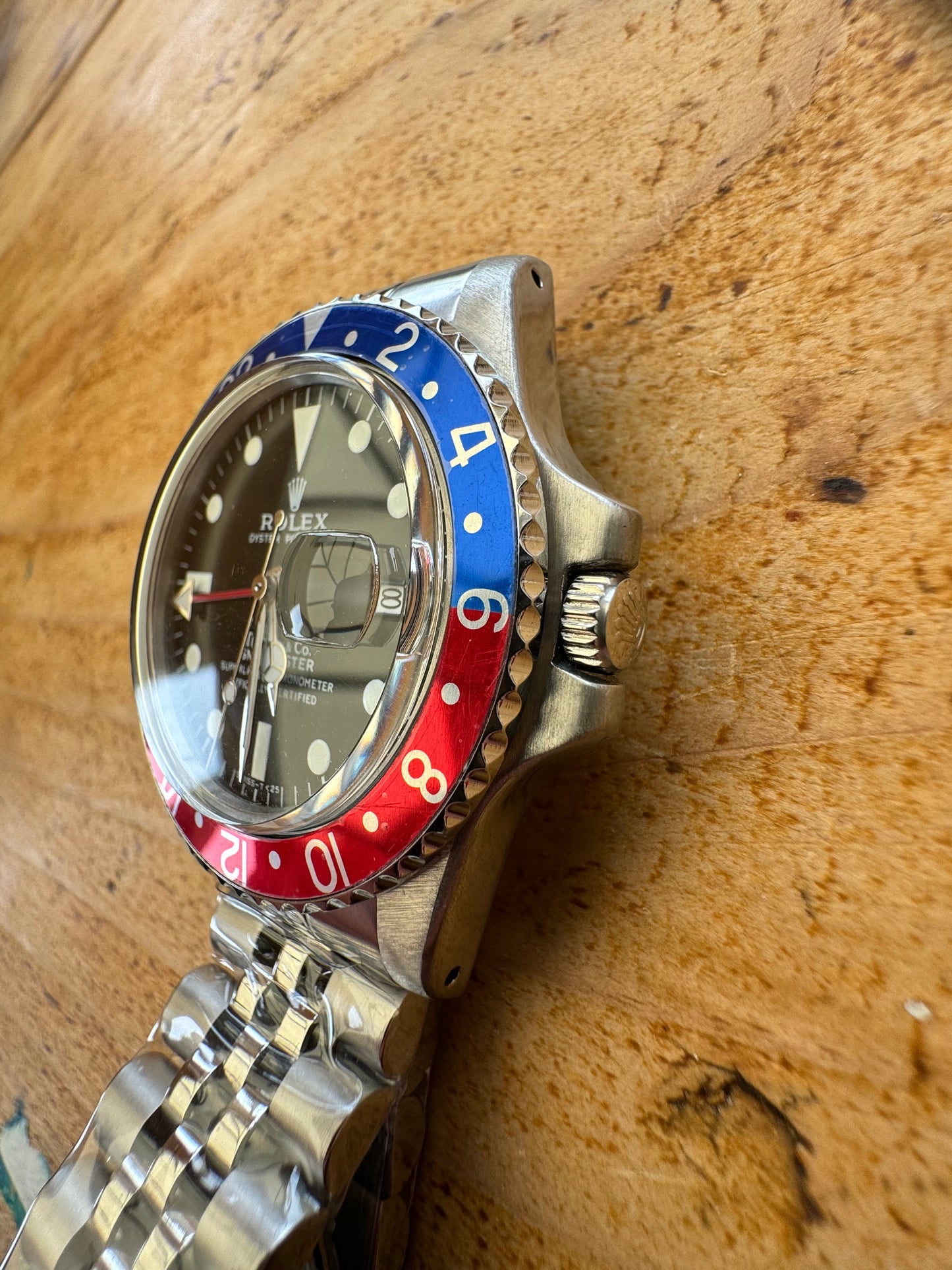 Tiffany 1675 Pepsi Vintage GMT